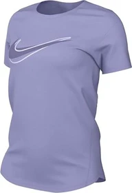Nike One Swoosh Dri-FIT Laufshirt kurzarm lilac ice (Damen)