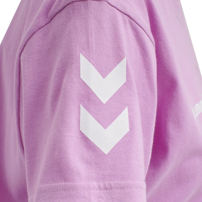 hummel GO Cotton T-Shirt kurzarm orchid