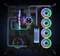 Thermaltake Riing Trio 14 LED RGB Radiator TT Premium Edition, LED-Steuerung, 140mm, 3er-Pack Vorschaubild