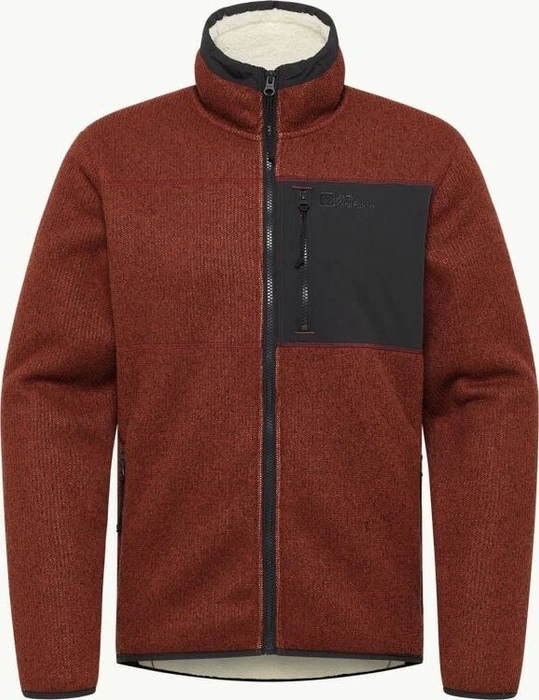 Jack Wolfskin Kaminfeuer Jacke intense rust (Herren)