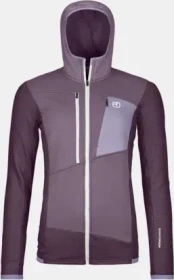 Ortovox Fleece Grid Hoody Funktionsjacke dark wild berry (Damen)