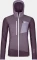 Ortovox Fleece Grid Hoody Funktionsjacke dark wild berry (Damen) Vorschaubild