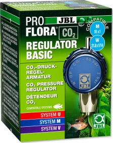 JBL PRO FLORA CO2 Regulator Basic, Präzisions-Druckminderer für Einweg und Mehrweg CO2 Druckflaschen