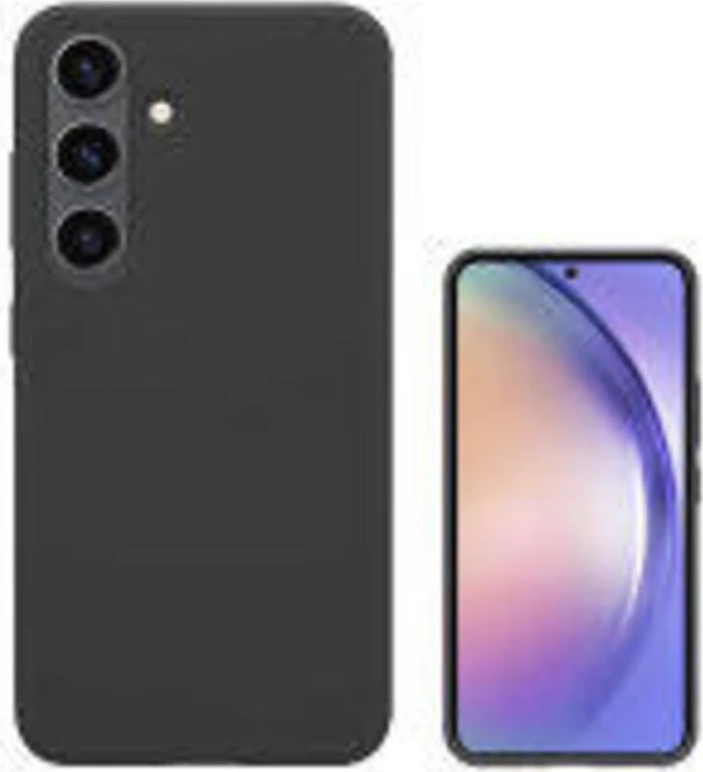 4smarts Cupertino Silicone Case für Samsung Galaxy A56 5G schwarz