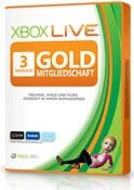 Microsoft Xbox Live Gold Subscription Card - 3 Monats Abo (Xbox SX/Xbox One/Xbox 360)