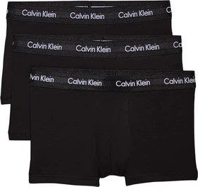 Calvin Klein Low Rise Trunk 3er Boxer Briefs schwarz (Herren)