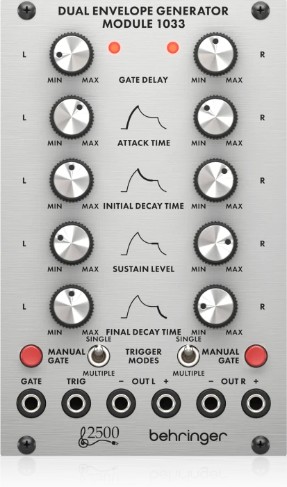 Behringer Dual Envelope Generator Module 1033