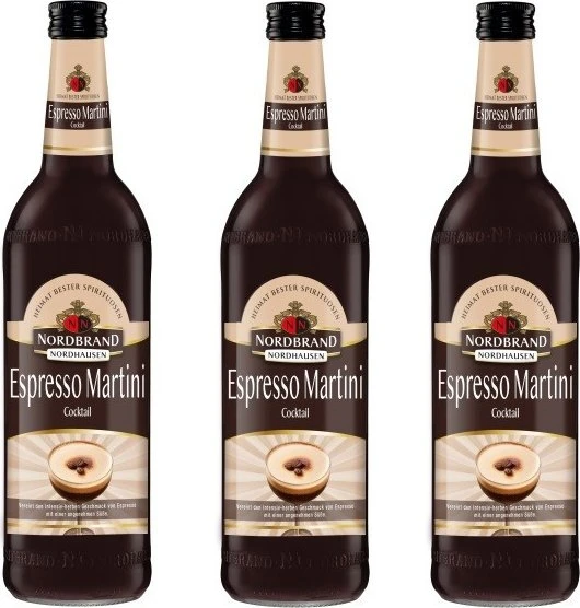 Nordhausen Nordbrand Espresso Martini 3x 700ml