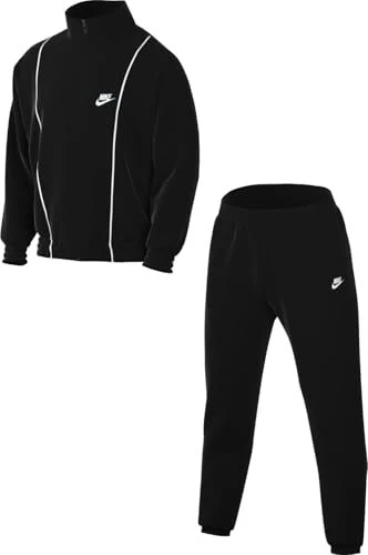 Nike Club Trainingsanzug black/smoke grey/light smoke grey/white (Herren)