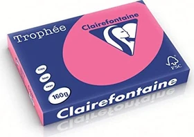 Clairefontaine Trophée Universalpapier matt fuchsia, A3, 160g/m², 250 Blatt