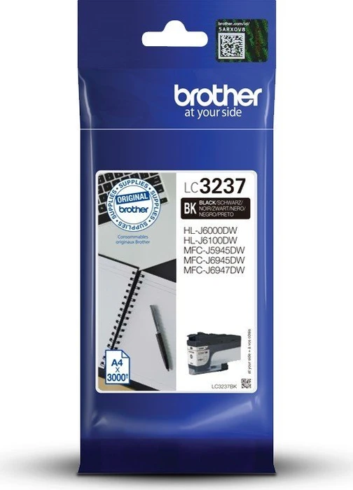 Brother Tinte LC3237BK schwarz
