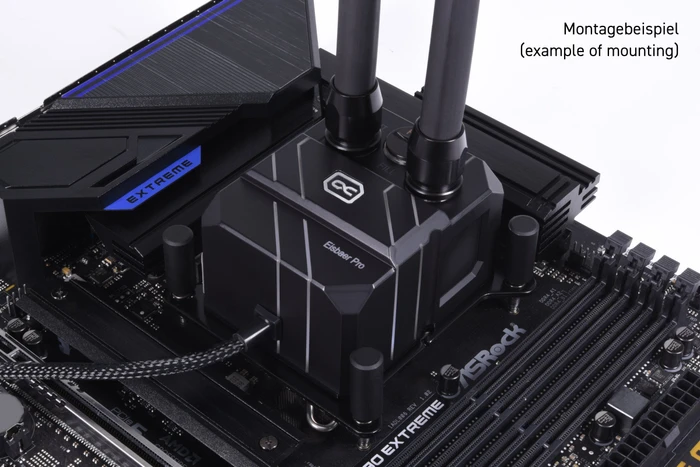 Alphacool Eisbaer Pro ES Solo, Full Black