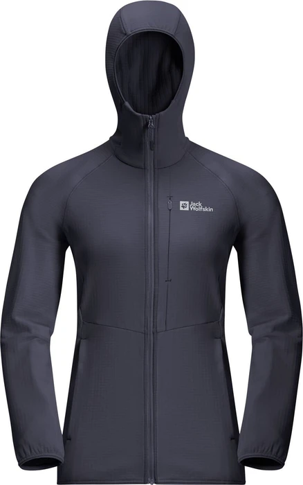 Jack Wolfskin Kolbenberg Hooded FZ Jacke graphite (Damen)
