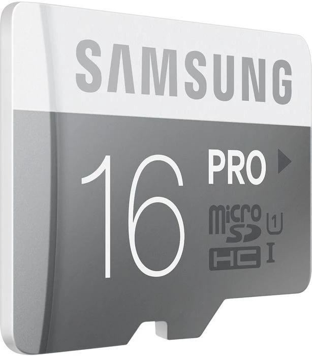 Samsung PRO R90/W50 16GB Kit, UHS-I, Class 10