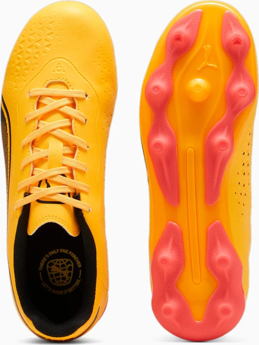 Puma King Match FG/AG sun stream/puma black/sunset glow