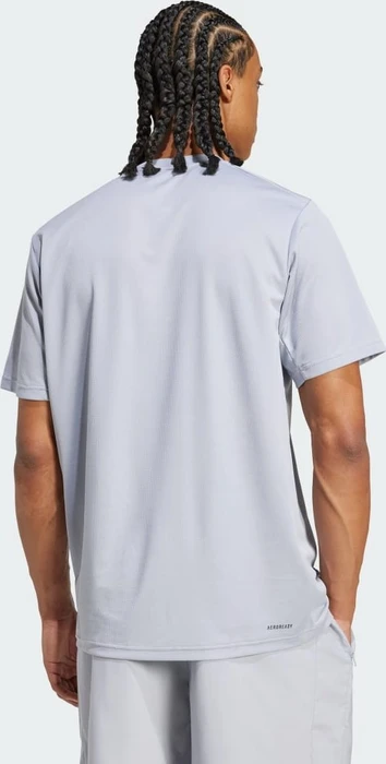 adidas Train Essentials Funktionsshirt kurzarm halo silver/black (Herren)