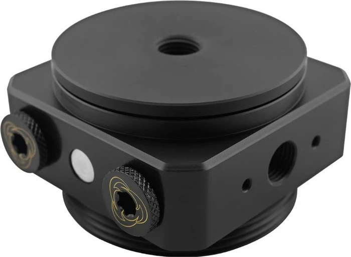 Singularity Computers Protium D5 Pumpenaufsatz, G1/4", Black Acetal