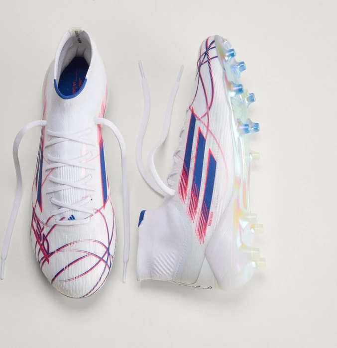 adidas F50 Sparkfusion Elite Mid cloud white/royal blue/lucid red (Damen)