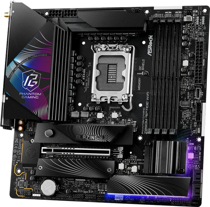 ASRock Phantom Gaming Z890M Riptide WiFi (Intel 1851)