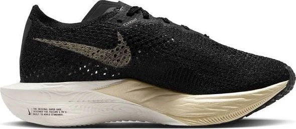 Nike Vaporfly 3 black/oatmeal/metallic gold grain (Damen)