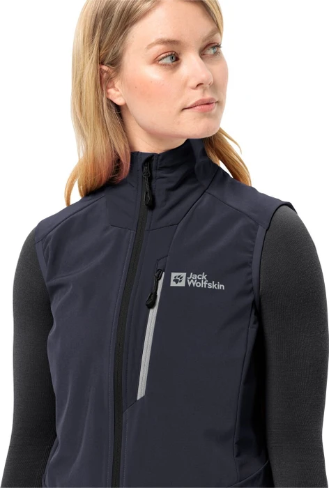 Jack Wolfskin Alpspitze Funktionsweste graphite (Damen)