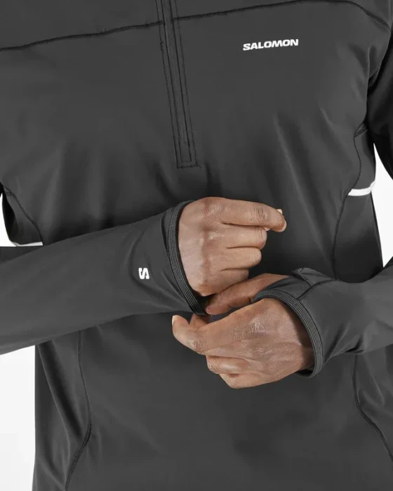 Salomon Sense Aero Hybrid Laufjacke deep black (Herren)