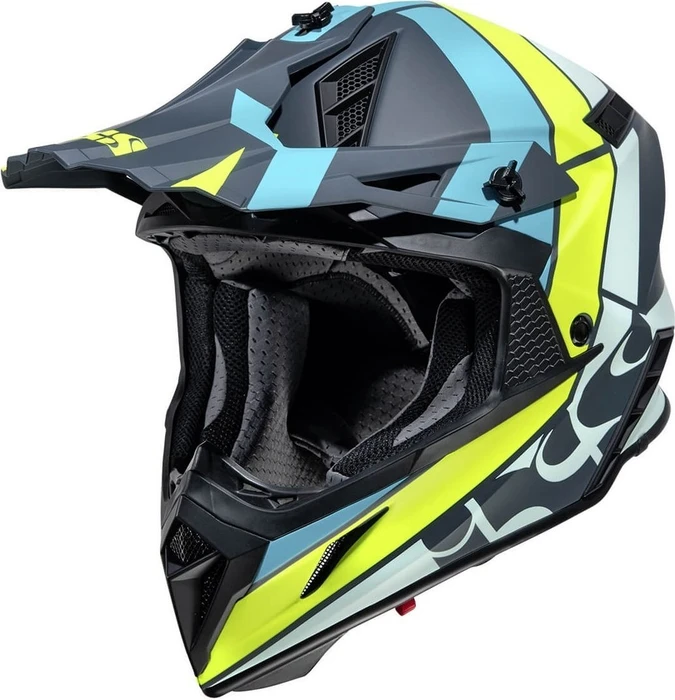 iXS 189 2.0 matt blau/grün