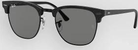 Ray-Ban RB3016 Clubmaster Marble 51mm wrinkled black/dark grey classic