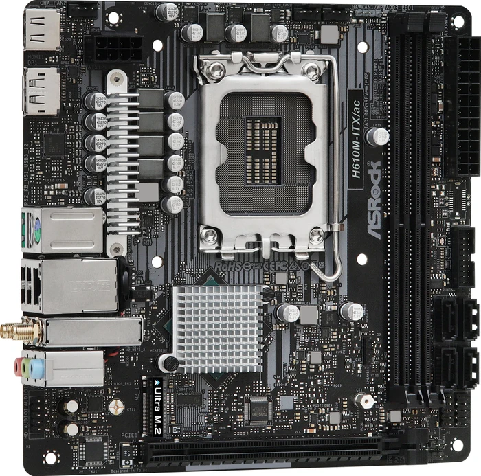 ASRock H610M-ITX/ac (Intel 1700)