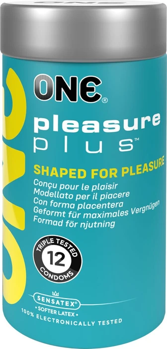 One Pleasure Plus 53mm Kondome, 12 Stück