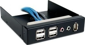 SilverStone FP32, 3.5" Multifunktionspanel, schwarz