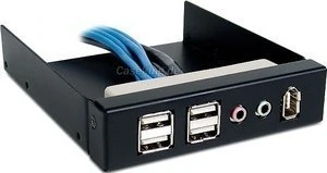SilverStone FP32, 3.5" Multifunktionspanel, schwarz