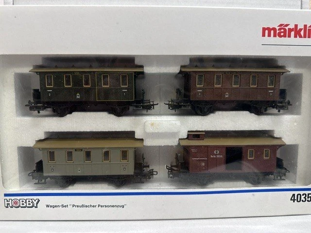 Märklin - Start up Spur H0 Personenwagenset - Wagen-Set Preußische Personenwagen