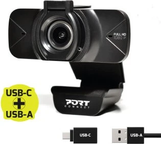 Port Designs Full HD Webcam