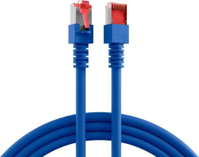 EFB Elektronik Patchkabel, Cat6, S/FTP, RJ-45/RJ-45, 20m, blau