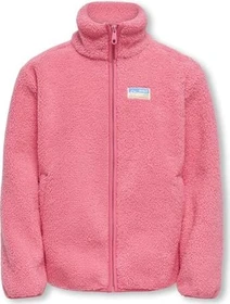 ONLY Eva Teddyfell Jacke pink lemonade (Junior)