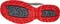 Lowa Innox Evo GTX Lo grau/rot (Herren) Vorschaubild