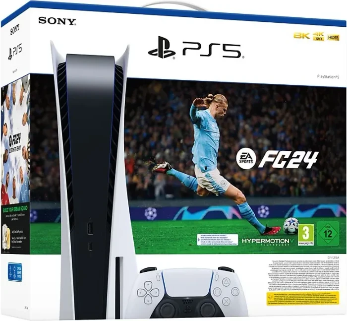 Sony PlayStation 5 - 825GB EA Sports FC 24 Bundle weiß