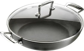 Le Creuset Aluminium Profipfanne mit Glasdeckel 24cm