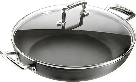 Le Creuset Aluminium Profipfanne mit Glasdeckel 24cm