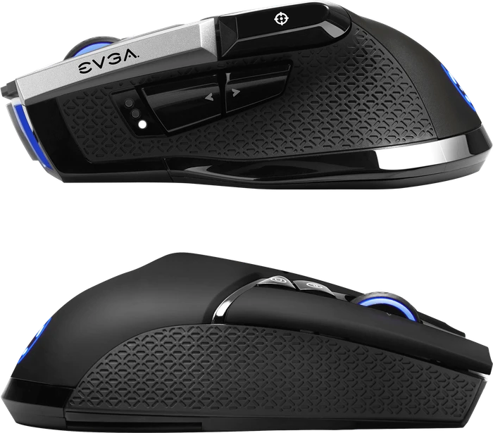 EVGA X20 Wireless Gaming Maus schwarz, USB/Bluetooth