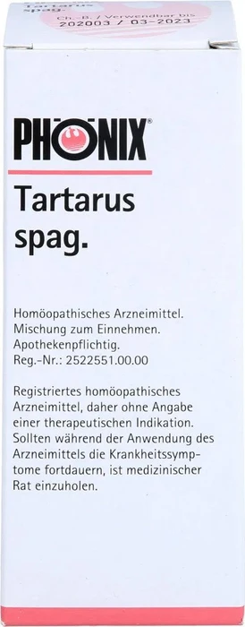 Phönix Tartarus spag. Tropfen, 100ml