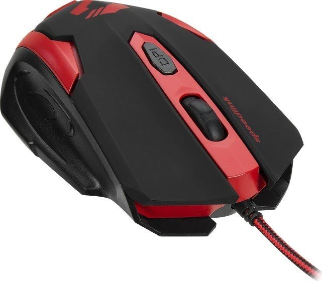 Speedlink Xito Gaming Mouse schwarz/rot, USB