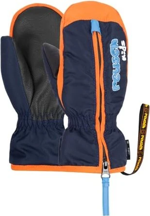 Reusch Ben Mitten Handschuhe dress blue/orange popsicle (Junior)