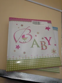 Goldbuch Buch Fotoalbum Babyalbum Lovely 30x31 rosa