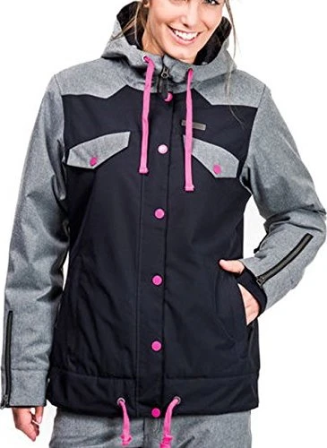 Horsefeathers Hailey Snowboardjacke gray melange (Damen)