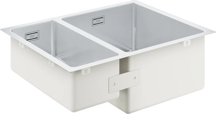Grohe K700U 60-S 59.5/45 1.5 rh Becken rechts edelstahl