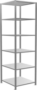 Schulte Lagertechnik Multiplus 150 Schwerlastregal 75x250x80cm verzinkt