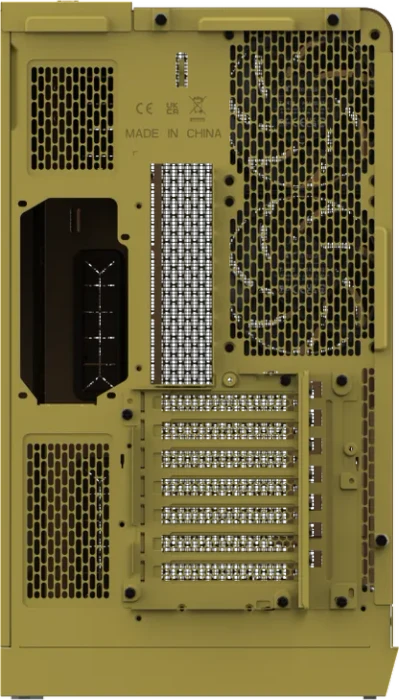 Thermaltake View 390 Air Butter Caramel, gelb, Glasfenster