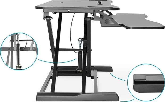 Digitus verstellbarer Schreibtisch-Aufsatz